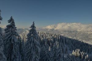 winter berglandschap foto