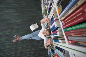 bibliotheek studie concept foto