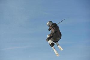 ski springen visie foto