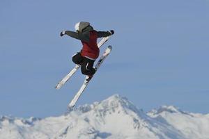 ski springen visie foto