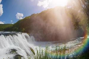 waterval landschap visie foto