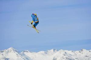 ski springen visie foto