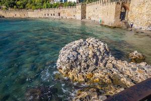 Alanya 2022 Antalya antenne stad met kasteel en zee foto
