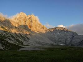 top van grover hundstod Bij berchtesgaden nationaal park, Beieren, Duitsland foto