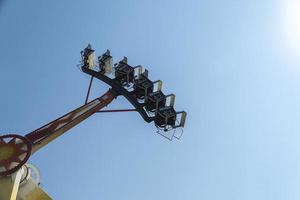 een kamikaze in een pretpark foto