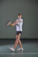 tennis meisje portret foto