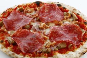 Italiaans voedsel pizza foto