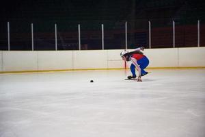 snelheid het schaatsen visie foto