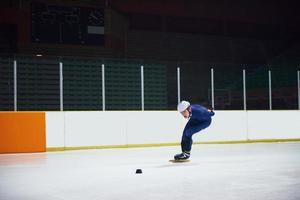 snelheid het schaatsen visie foto