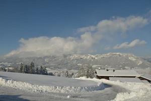 winter berglandschap foto