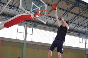 basketbal speler visie foto