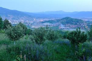 Sarajevo nacht visie foto