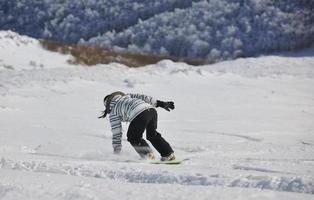 snowboard vrouw visie foto