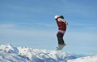 ski springen visie foto