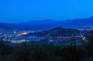 Sarajevo nacht visie foto