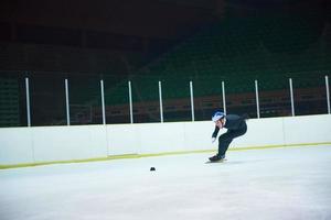 snelheid het schaatsen visie foto