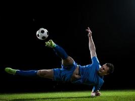 voetbal speler visie foto