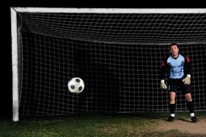 voetbal speler visie foto