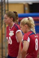 volleybal spel visie foto