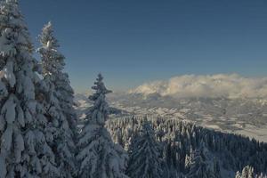 winter berglandschap foto