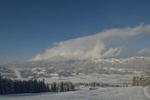 winter berglandschap foto