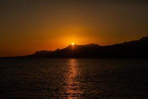 mooi landschap foto van de eiland van Kreta, Griekenland. zomer natuur van Kreta. kilte toerisme van de middellandse Zee zee