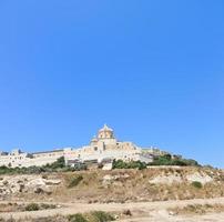 citadella oud versterkt stad Aan gozo eiland, Malta foto