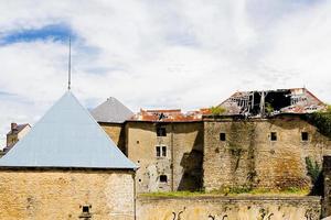 gebouwen van sean kasteel, Frankrijk foto