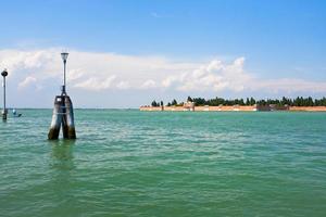 Venetiaanse lagune un zomer foto