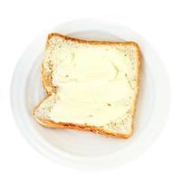 brood en boter belegd broodje foto