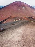 vulkanisch heuvels Aan monteren Etna in Sicilië foto