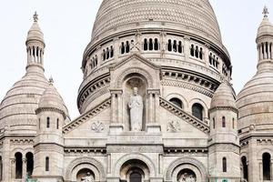 basilica sacre coeur in Parijs foto