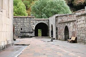 middeleeuws geghard klooster in Armenië foto