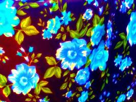 bloem schilderij ambacht - traditioneel batik ambacht - abstract bloem achtergrond foto
