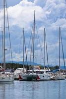 stem, Kroatië jachthaven visie foto