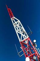 een telecommunicatieverbinding toren foto
