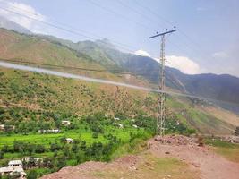 Pakistan is een mooi land van groen valleien, hoog bergen en lang rivieren. de natuurlijk schoonheid van Pakistan is betoverend. foto