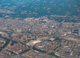 luchtfoto van turijn foto