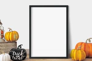 halloween mockup a4 foto