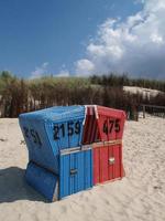 langeoog eiland in de Noordzee foto