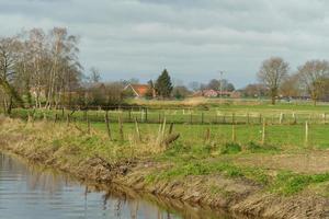 de rivier- aa in de buurt Borken in Duitsland foto