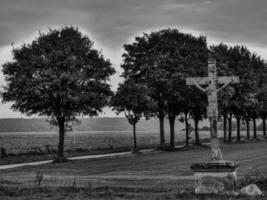 zomer tijd in de Duitse münsterland foto