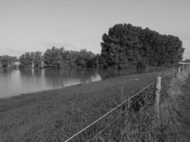 de rivier- Rijn in Duitsland foto