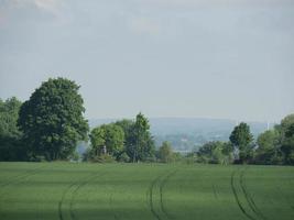 de Duitse baumberge in de buurt billerbeck foto