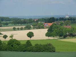 de Duitse baumberge in de buurt billerbeck foto