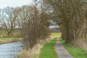 de rivier- aa in de buurt Borken in Duitsland foto