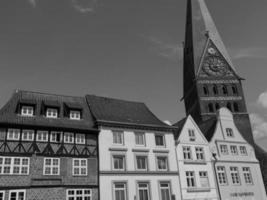 de stad van lueneburg in Duitsland foto