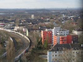 oud de mijne en de stad van bochum foto