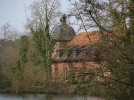 Bij de meer in de buurt Borken foto