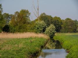 wandelen in de buurt reken maar in de Duitse münsterland foto